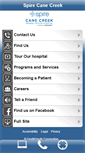 Mobile Screenshot of healthsouthcanecreek.com